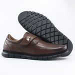 Chaussure Confort en Cuir pour Homme Marron