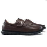 Chaussure Confort en Cuir pour Homme Marron