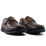 Chaussure Confort en Cuir pour Homme Marron