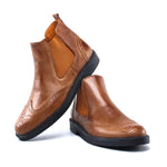 BOTTINE RICHELIEU EN CUIR