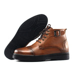 BOTTINE EN CUIR POUR HOMME