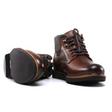 BOTTINE EN CUIR POUR HOMME