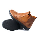 BOTTINE RICHELIEU EN CUIR