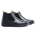 BOTTINE RICHELIEU EN CUIR
