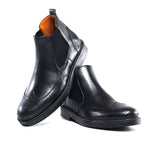 BOTTINE RICHELIEU EN CUIR