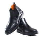 BOTTINE RICHELIEU EN CUIR