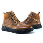 BOTTINE TENDANCE EN CUIR