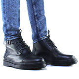 BOTTINE EN CUIR POUR HOMME