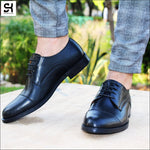 Chaussure Oxford En Cuir Noir