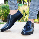 Chaussure Oxford En Cuir Noir